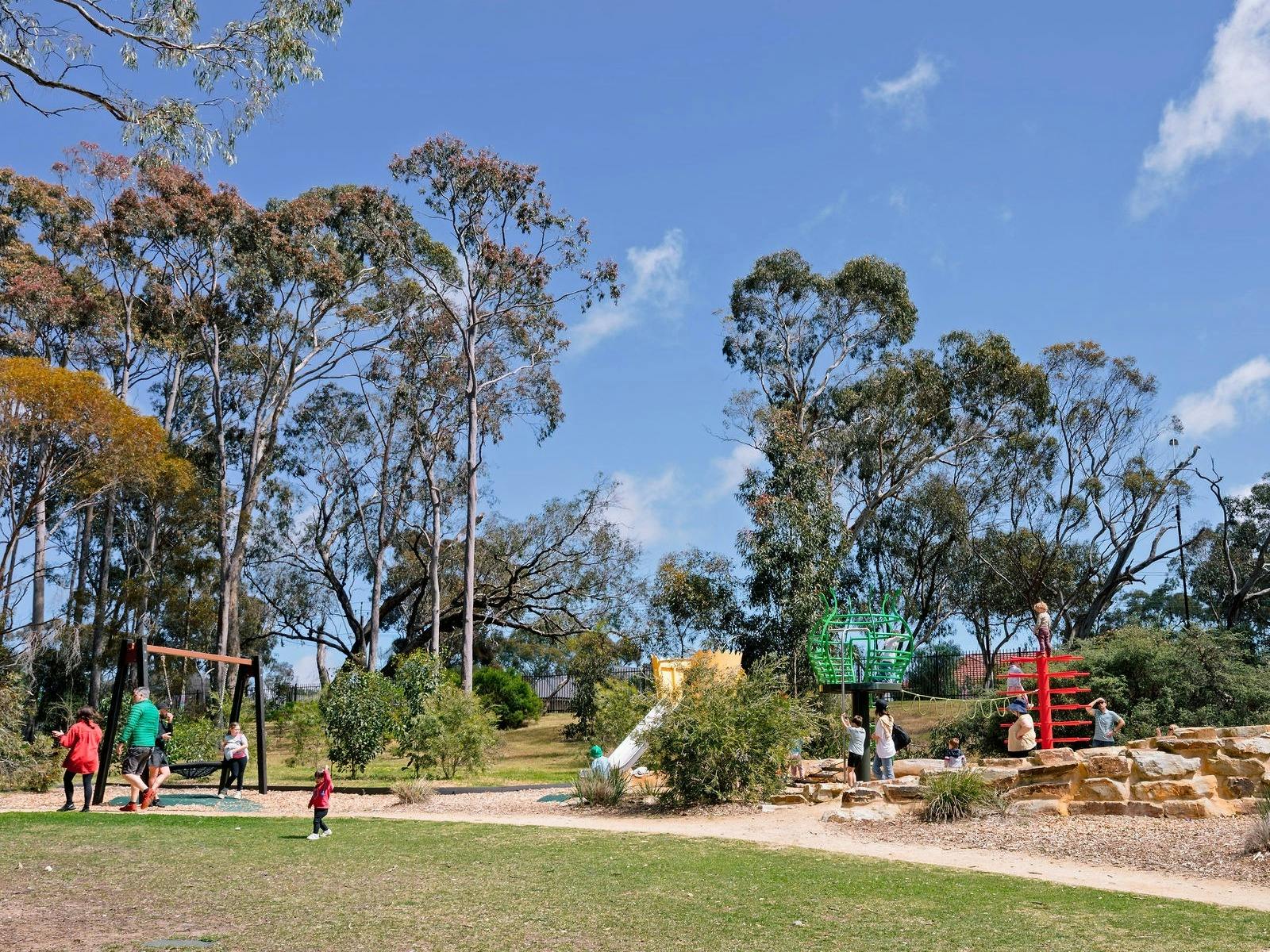 Nature-themed play space