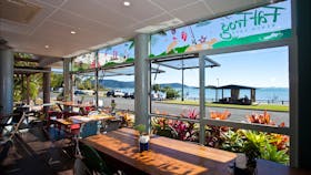 Fat Frog Beach Cafe view