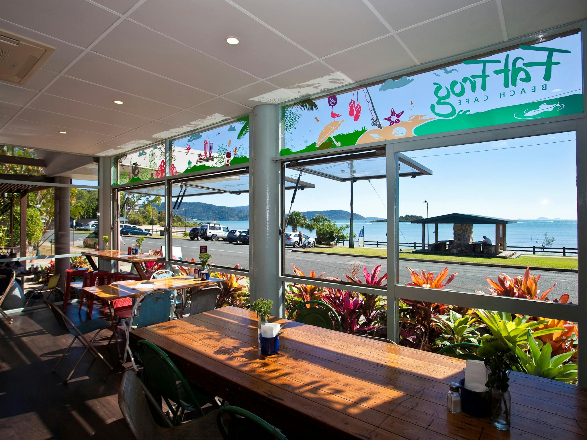 Fat Frog Beach Cafe view Fat Frog Beach Cafe view