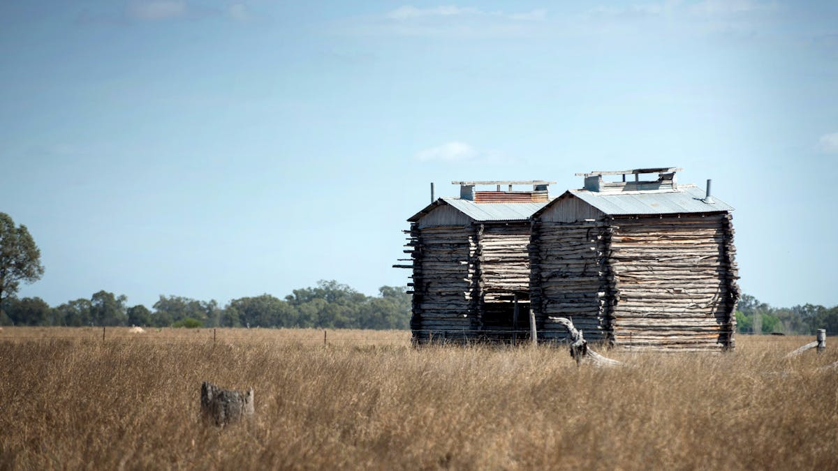Tobacco Barns. Texas