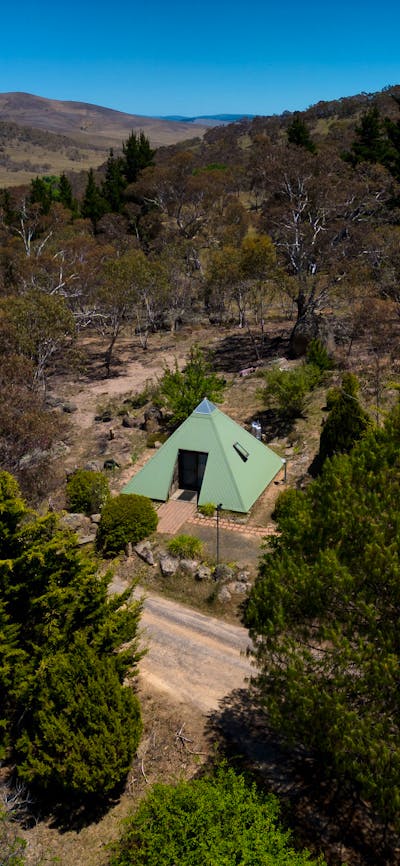 A pyramid in Australian bush