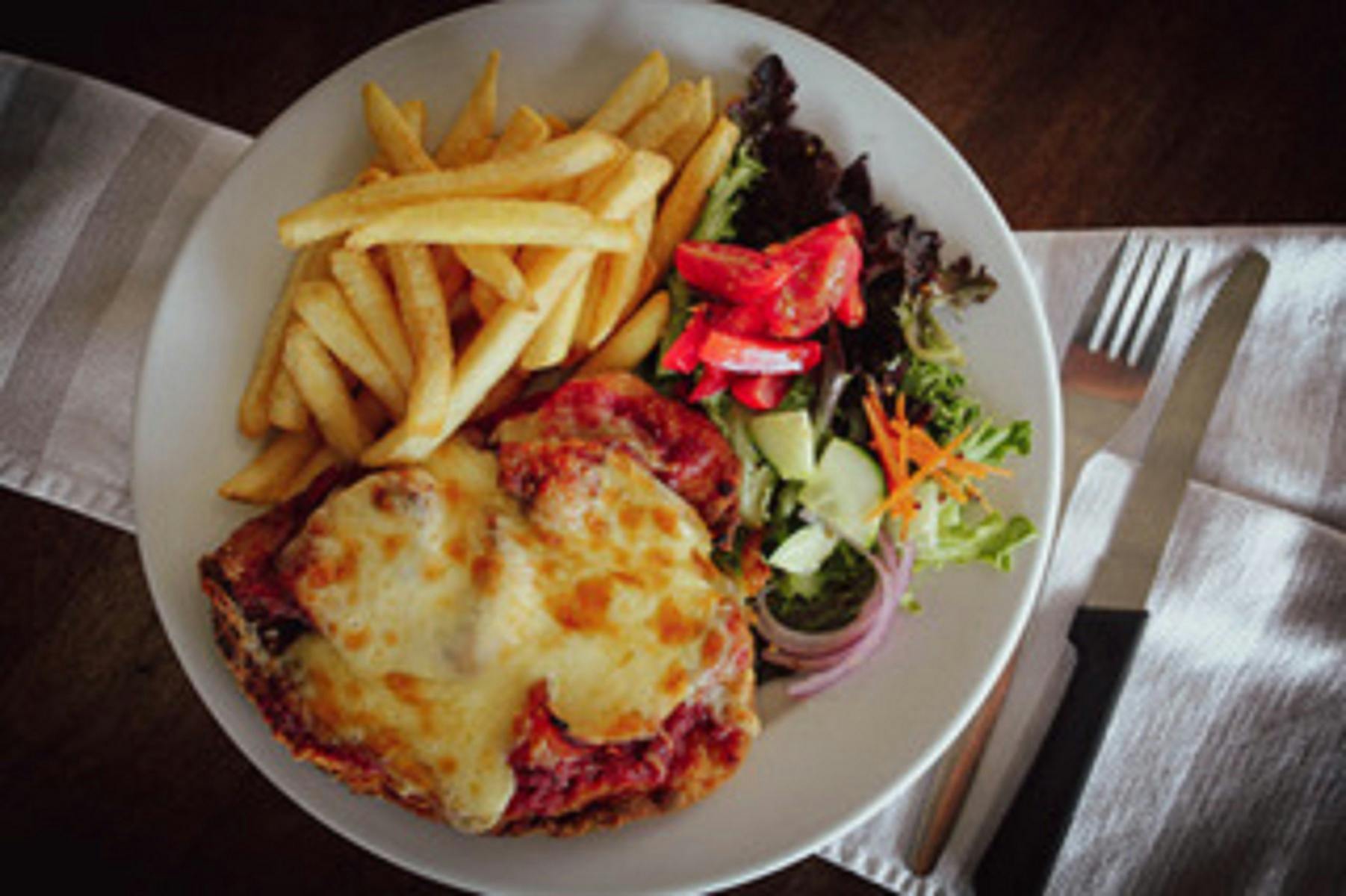 Schnitzel on the menu