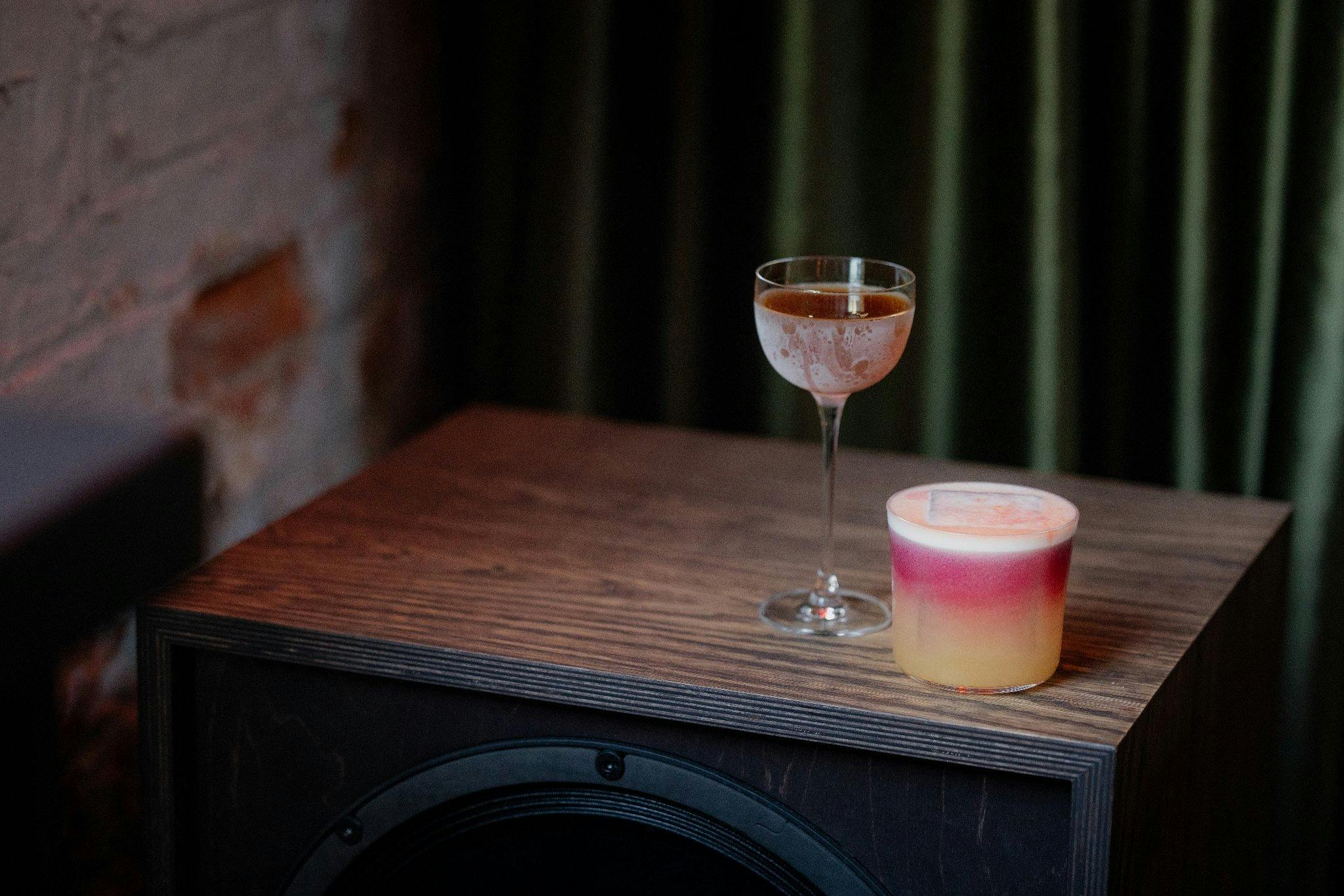 Cocktails on speaker