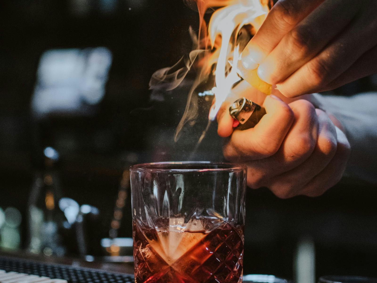 Cocktail fire