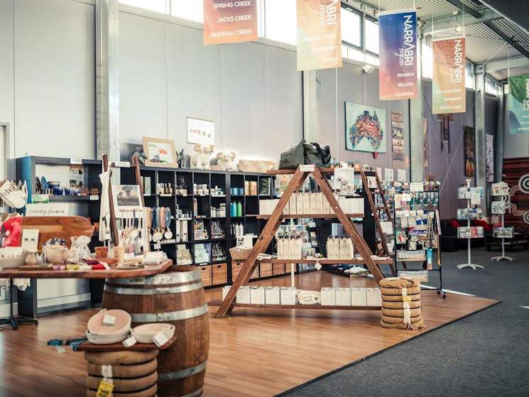 Gift Shop within Narrabri Region Visitor Information Centre