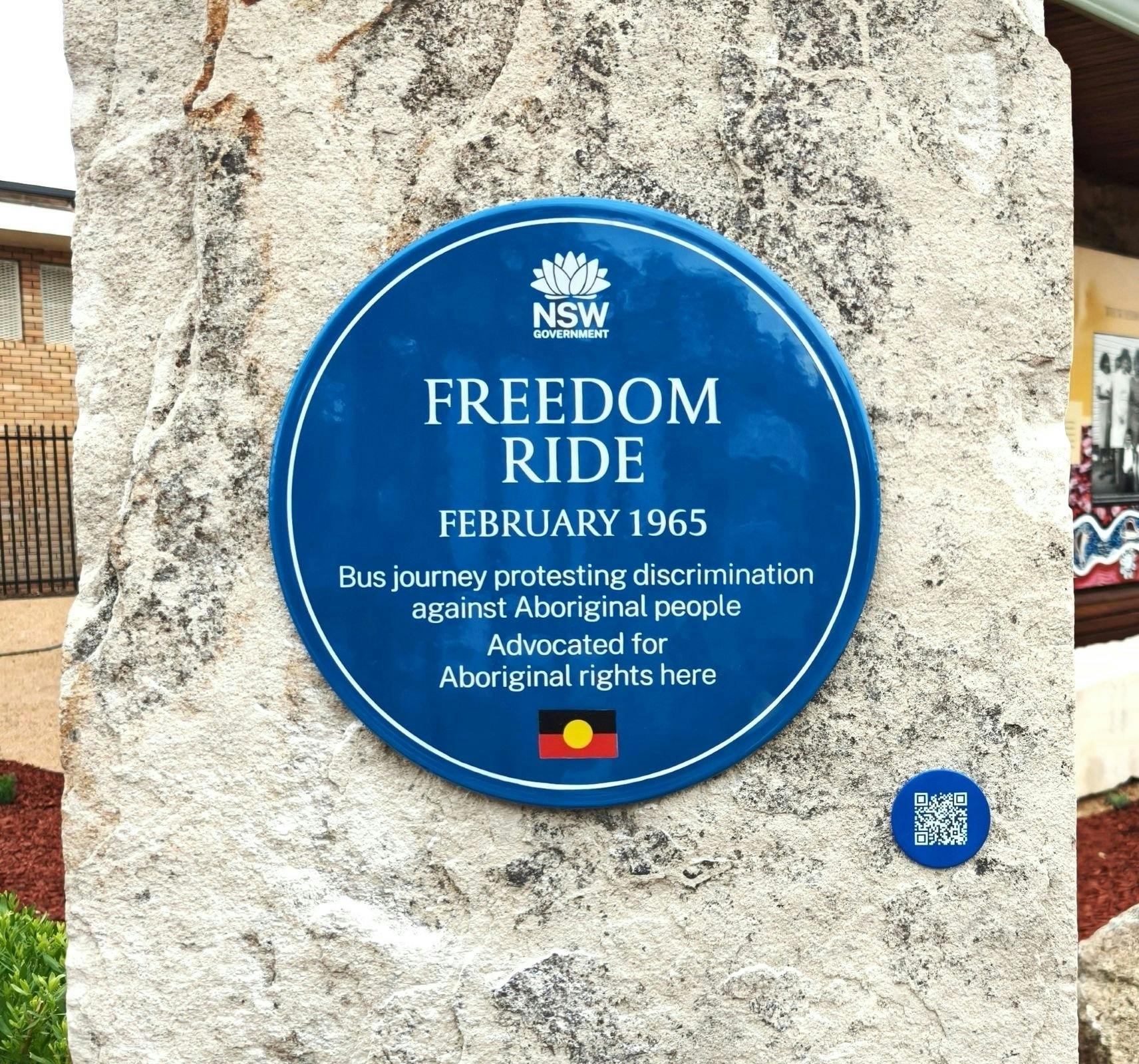 1965 Freedom Ride Blue Plaque Trail - Walgett