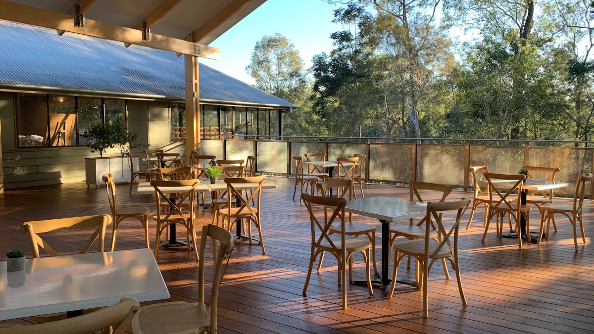 The deck
