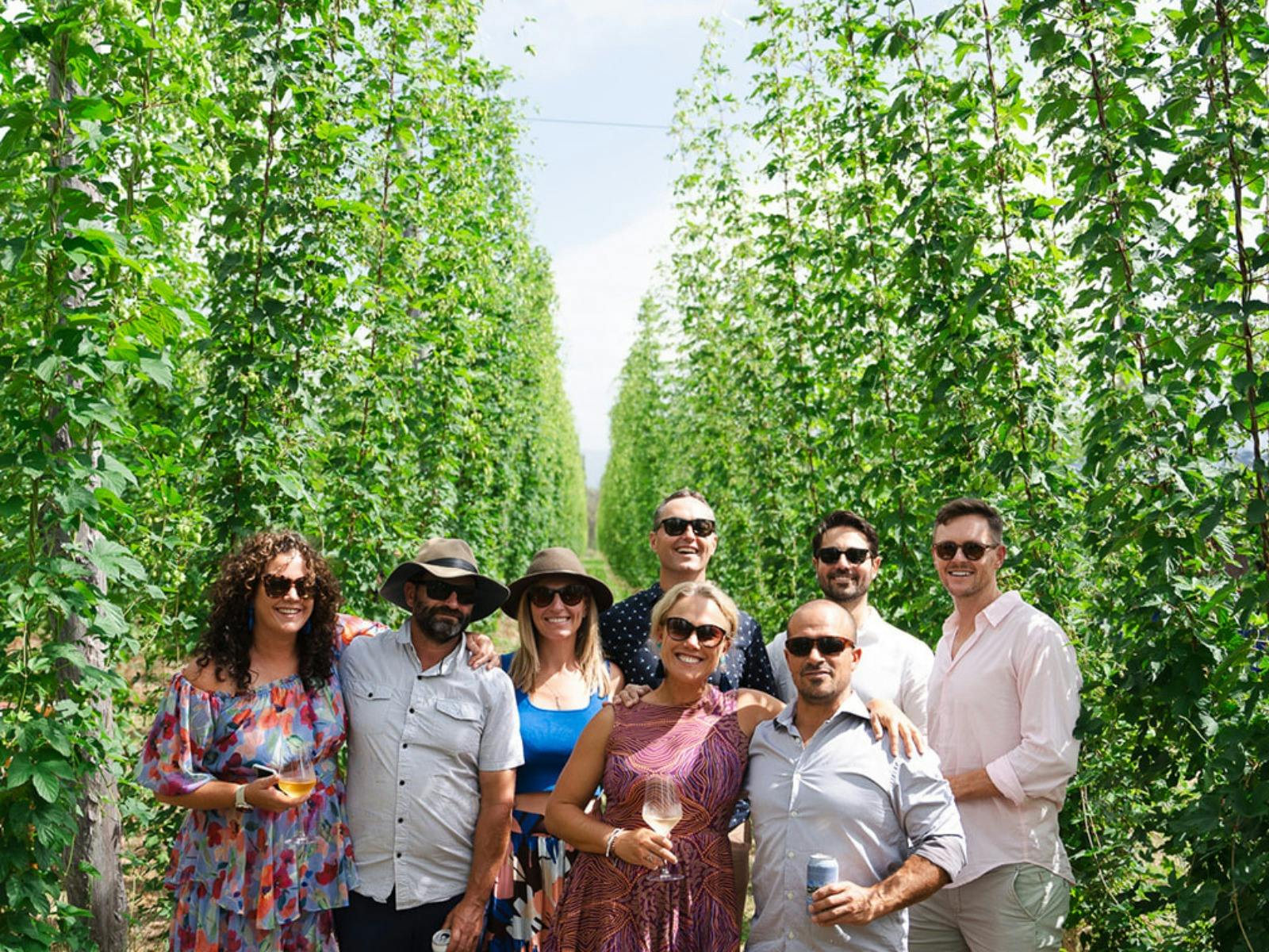 Ryefield Hops - Dine in the Bines
