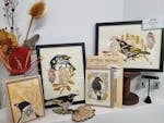original prints on display at Unique State