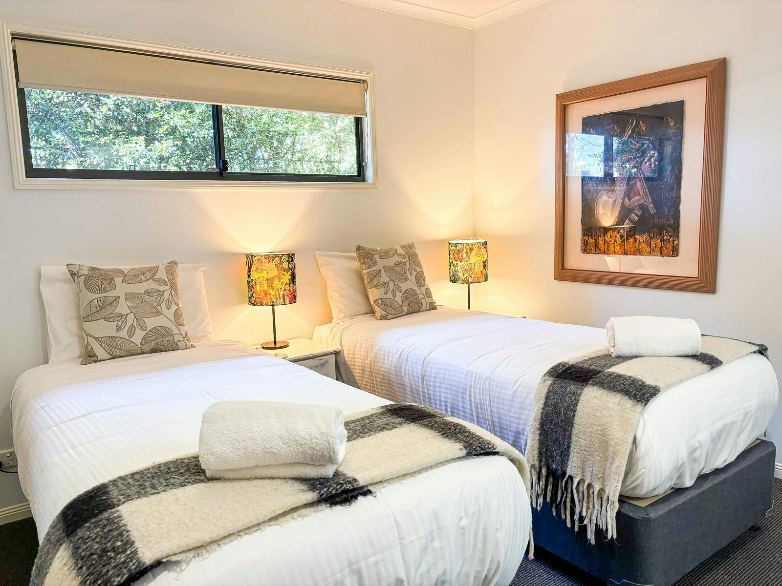 King Villa as Twin Beds