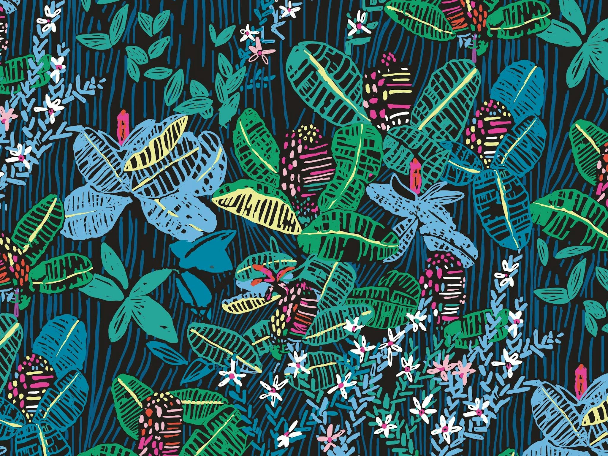 Digital design of plants and flowers
