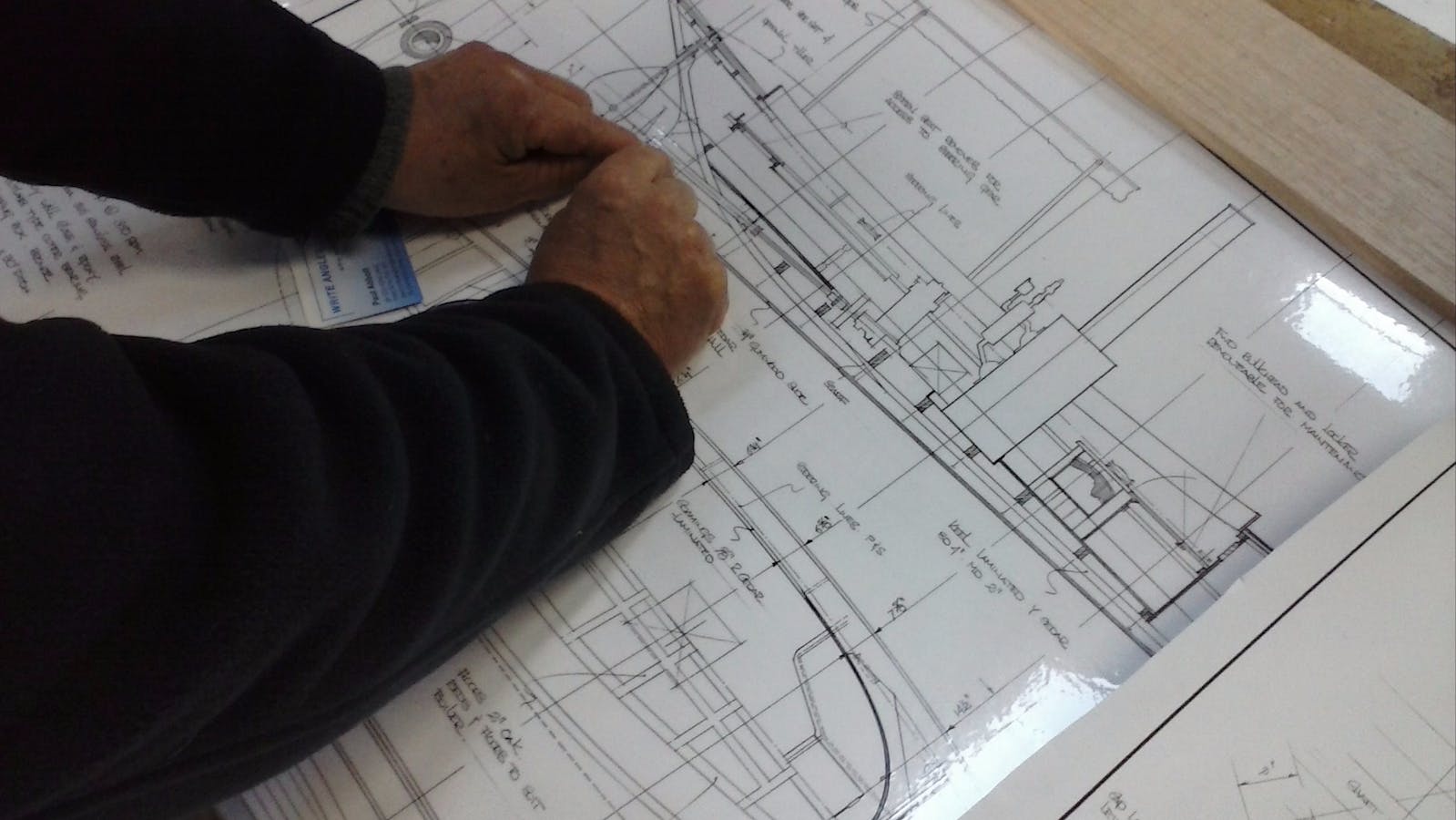 Design, Plans, Lofting at The Wooden Boat Centre