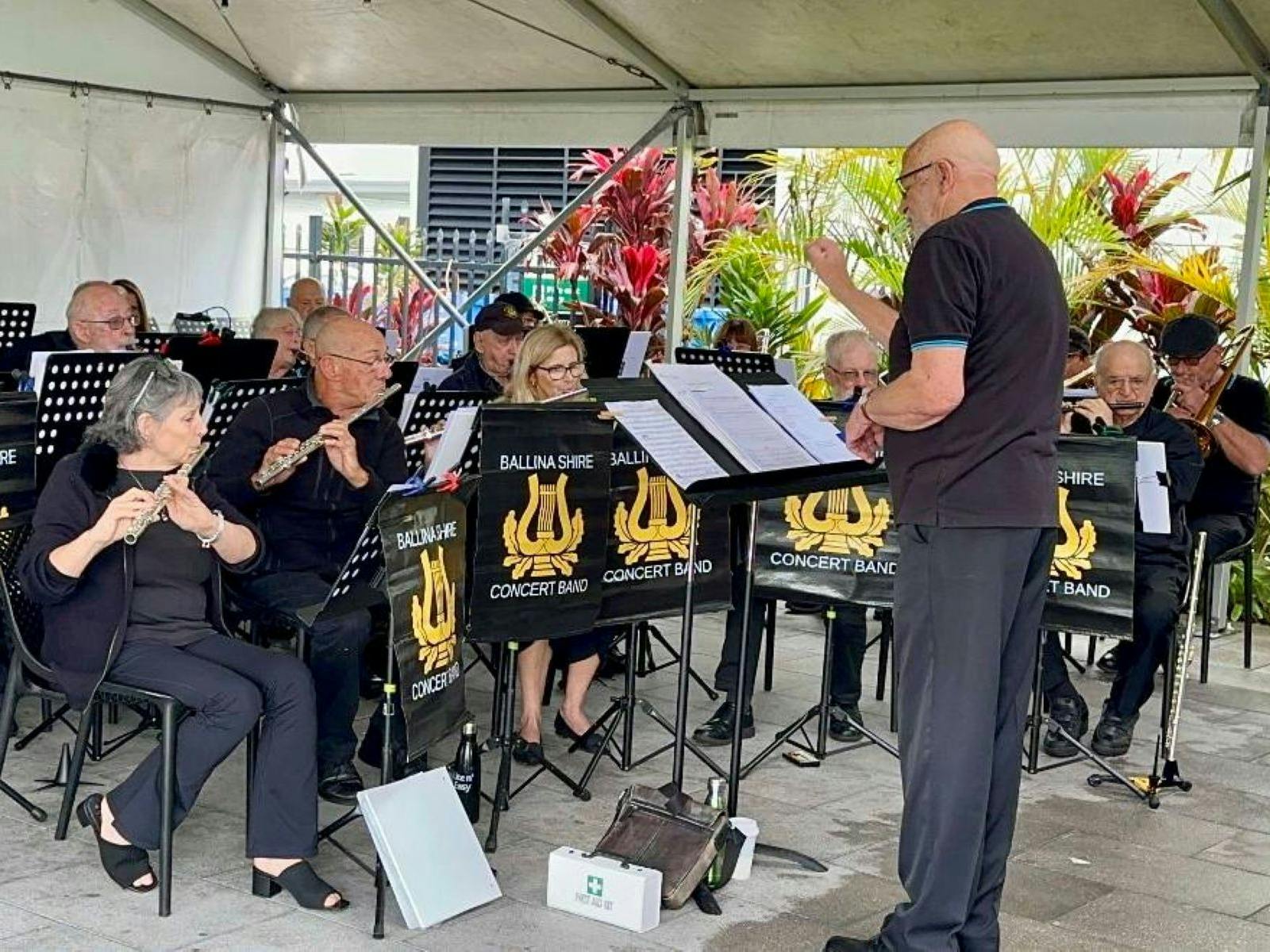 Concert Band performing