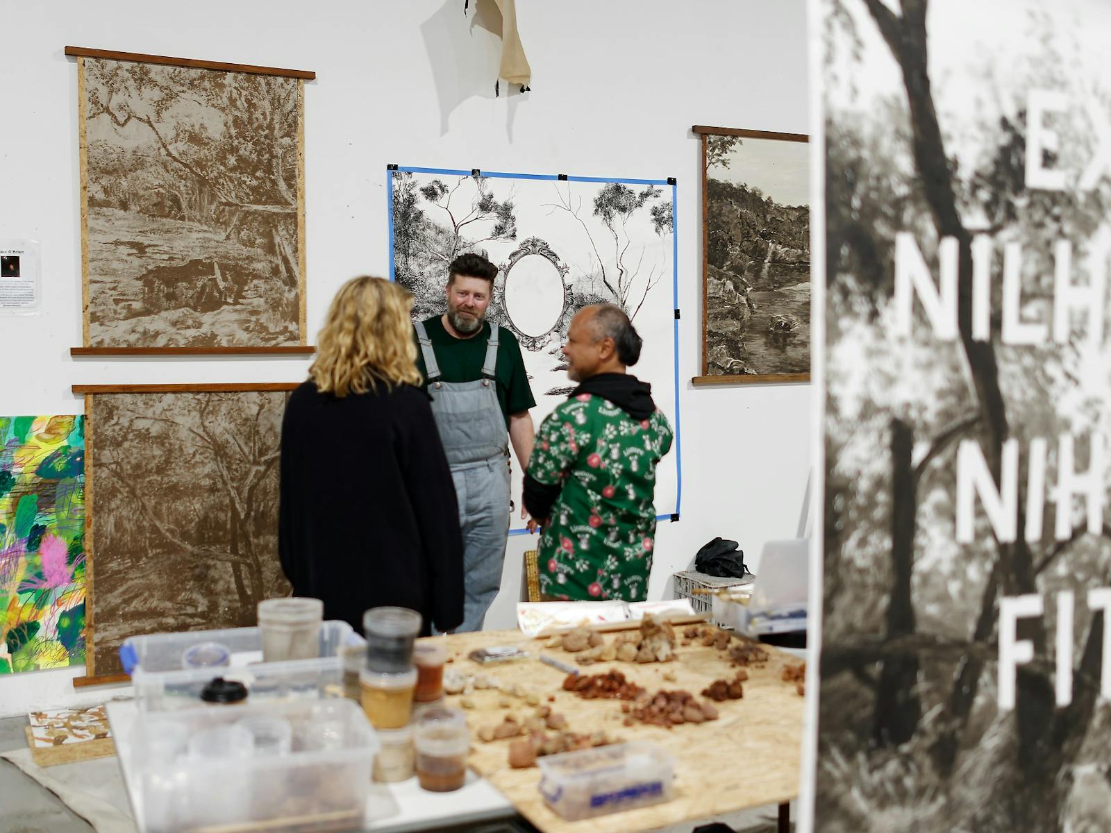 meeting a local Lismore artist