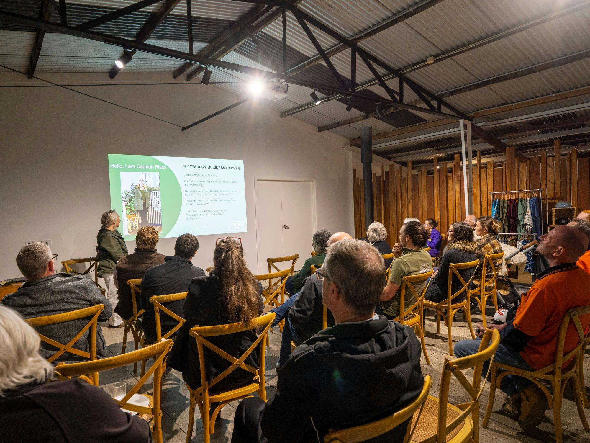 Presentation at Kangarutha Farm