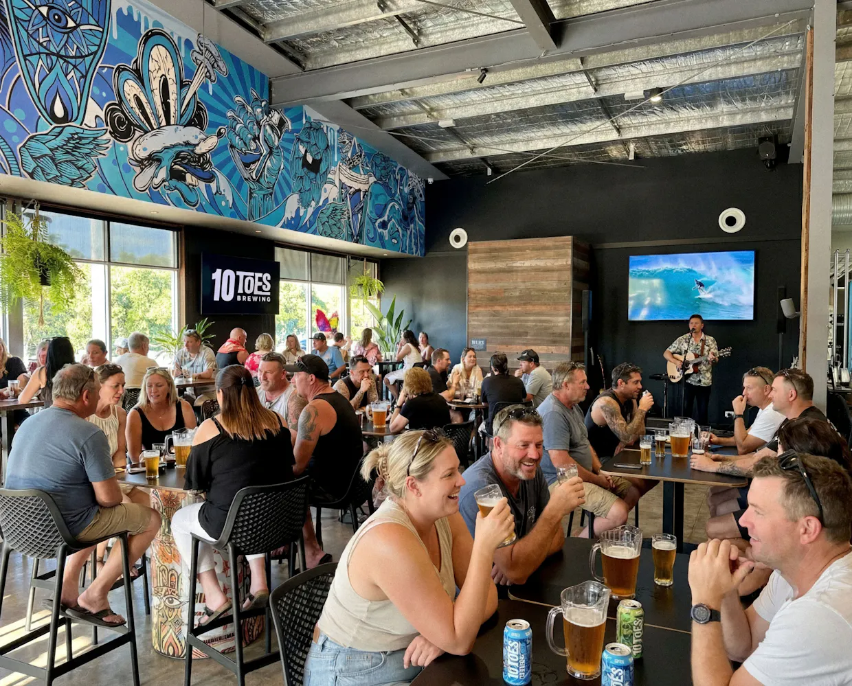Brewery Tour including Lunch & Tasting Paddle