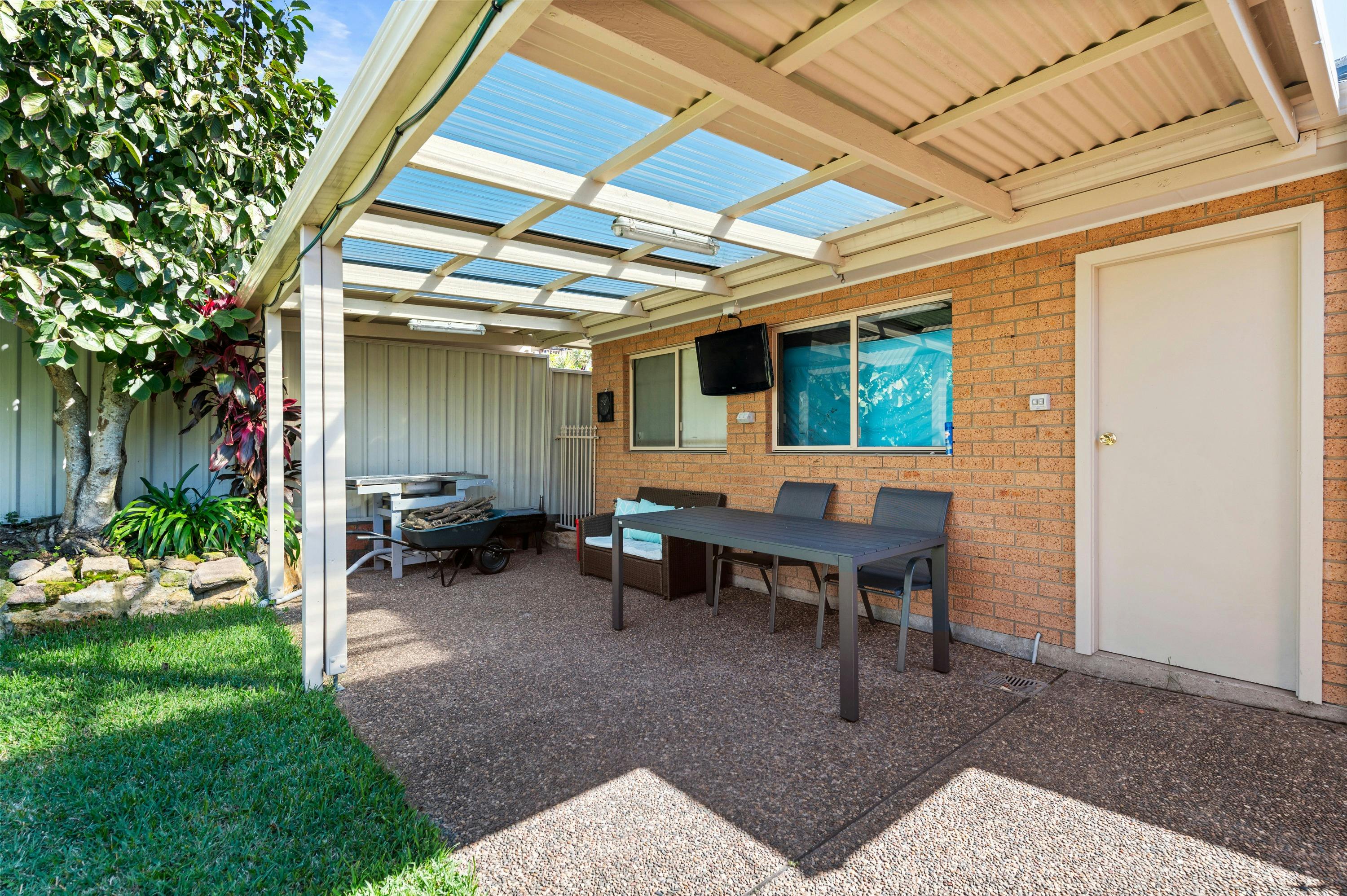 야외 식사 공간