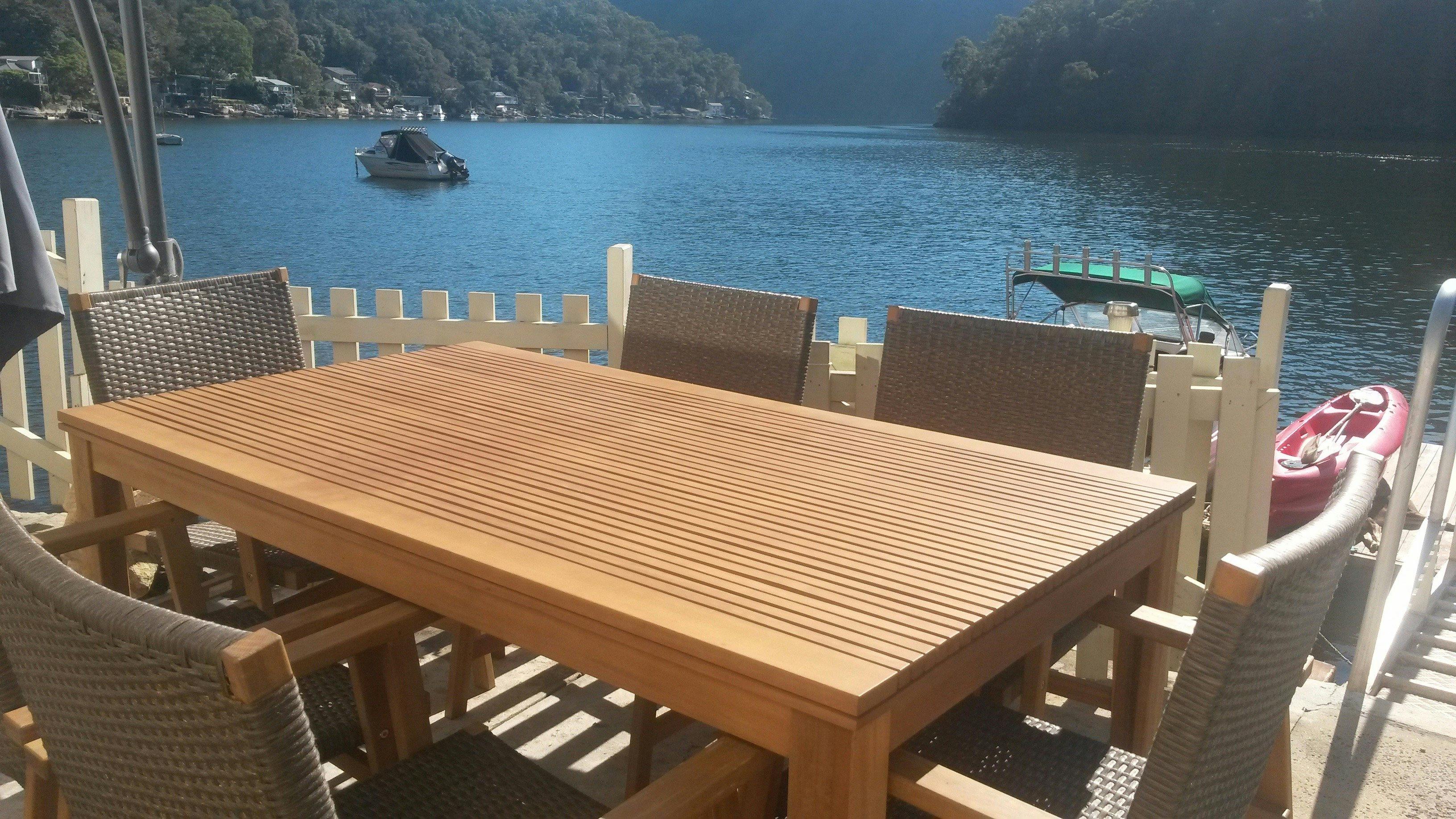 Al fresco dininig Berowra Waters