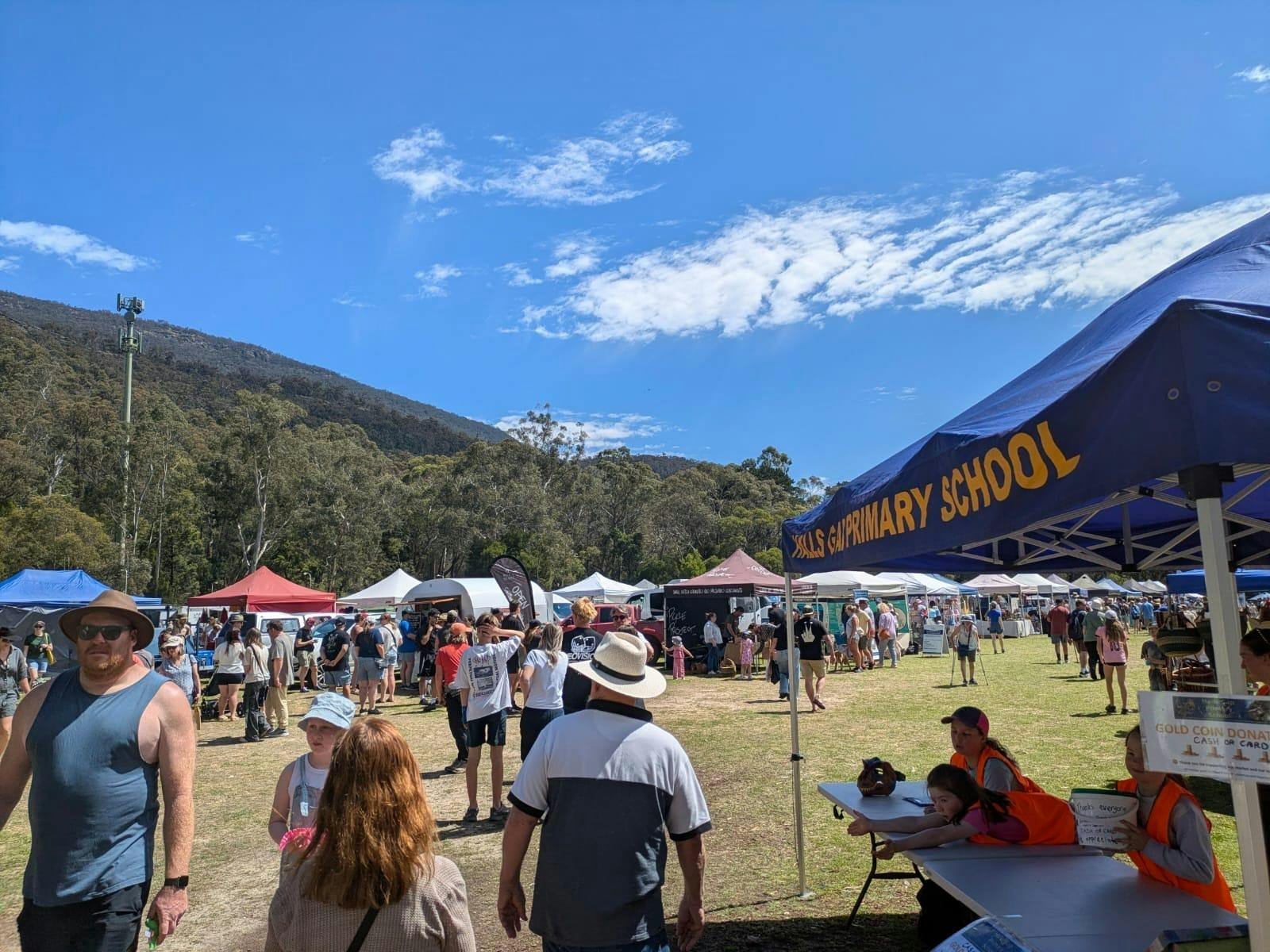 Halls Gap Market Stalls