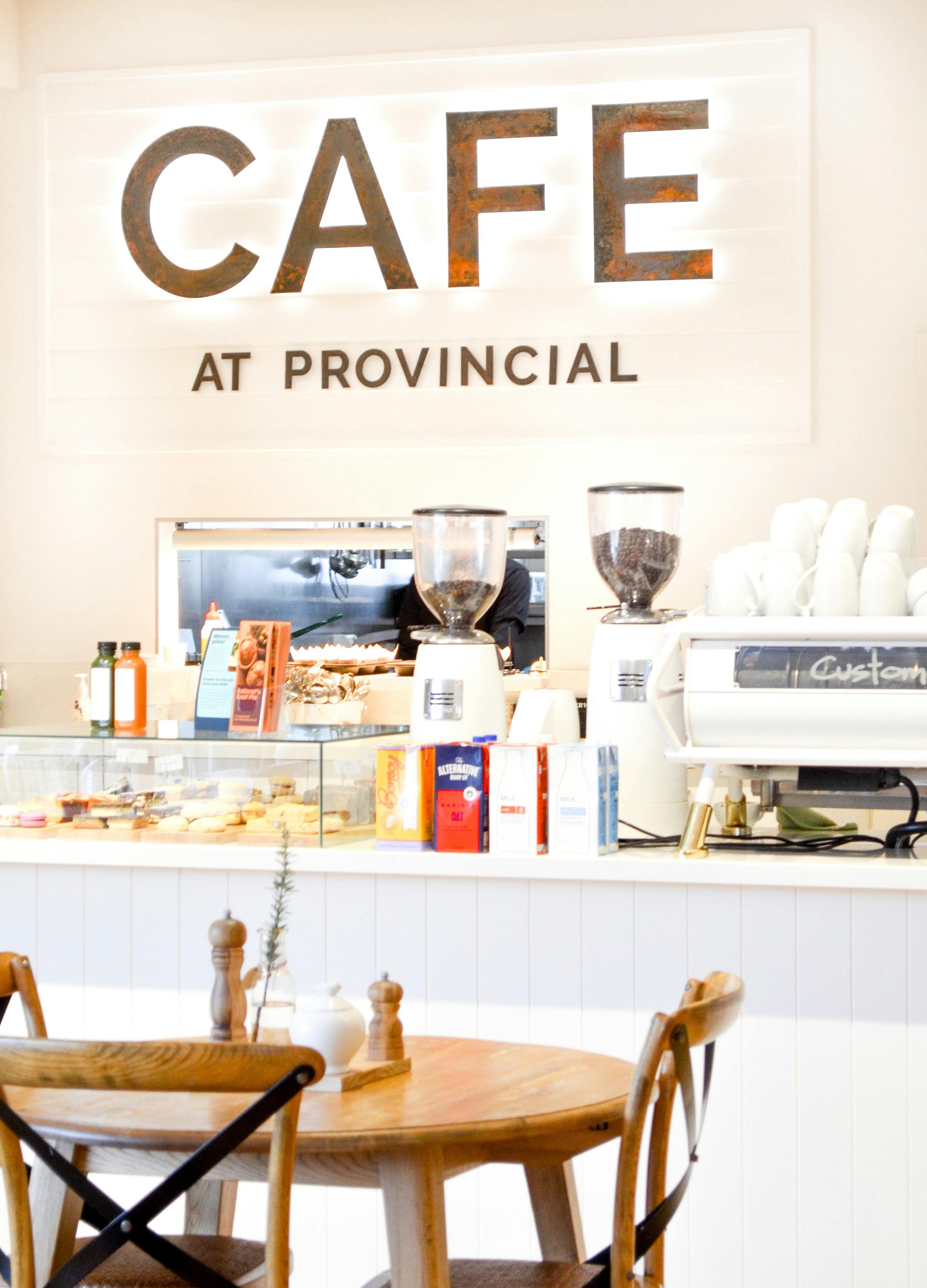 Cafe at Provincial Ballarat