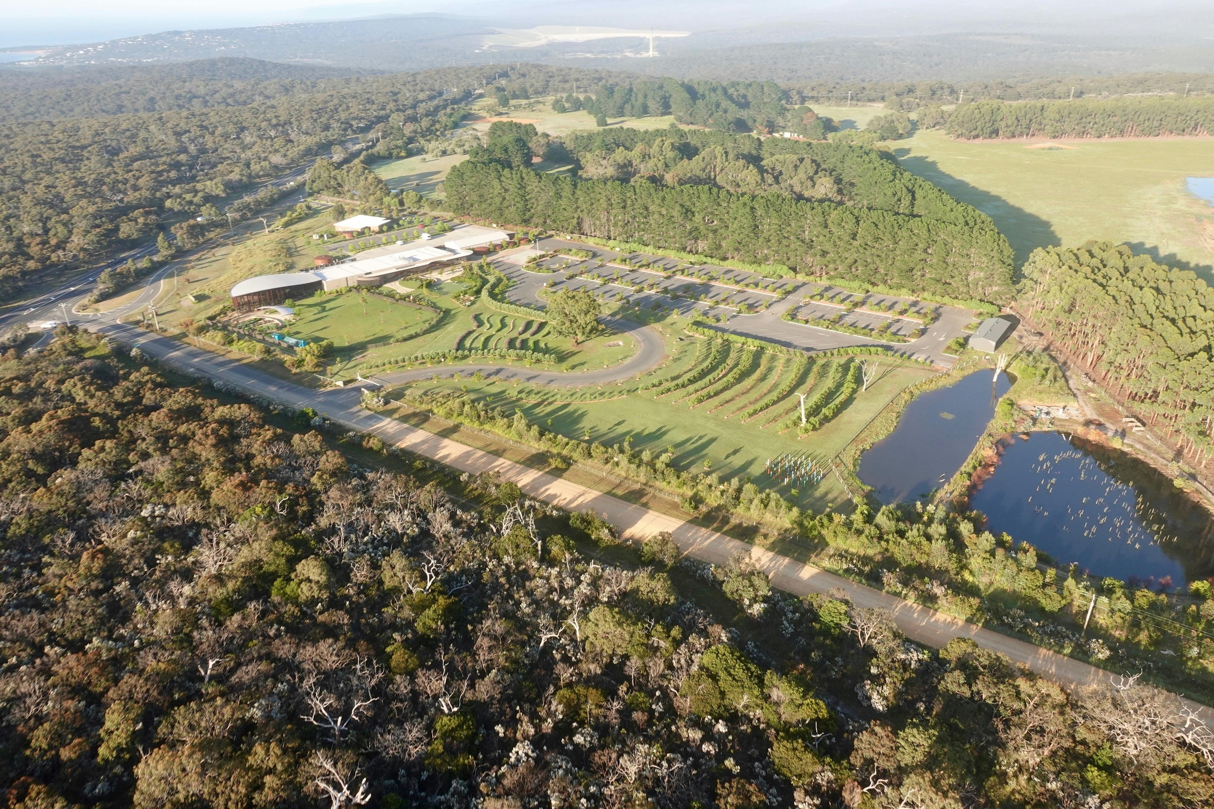 Aerial Great Ocean Road Chocolaterie