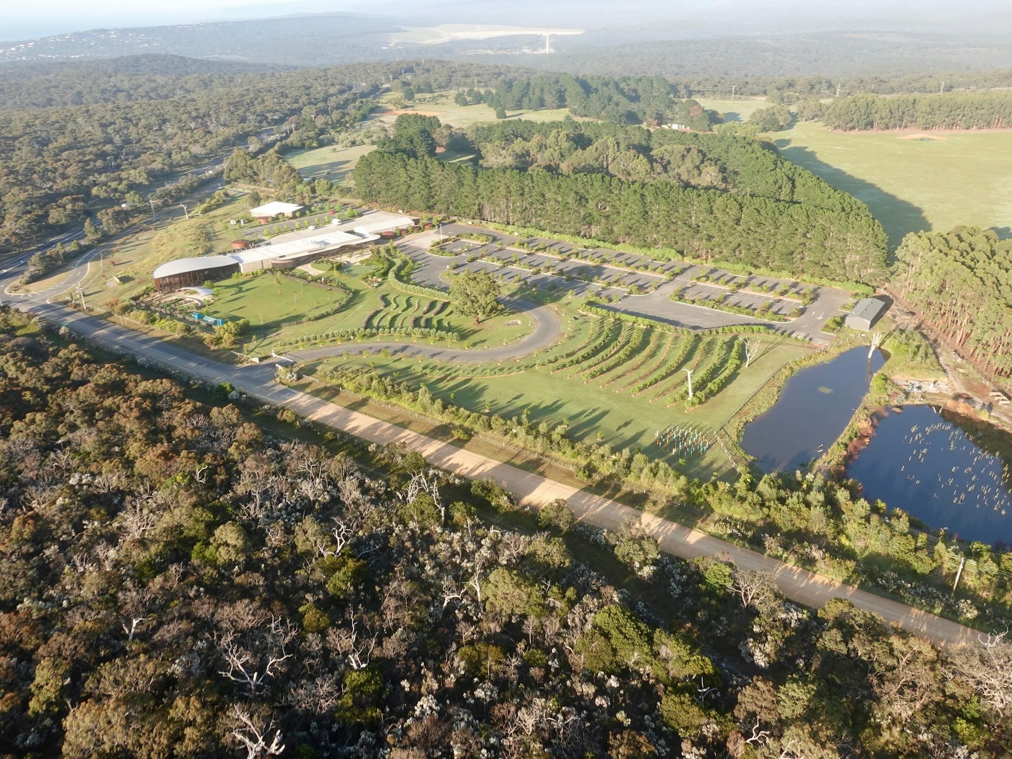 Aerial Great Ocean Road Chocolaterie