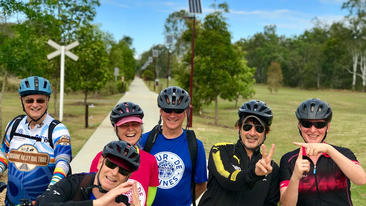 Riding the Brisbane Valley Rail Trail