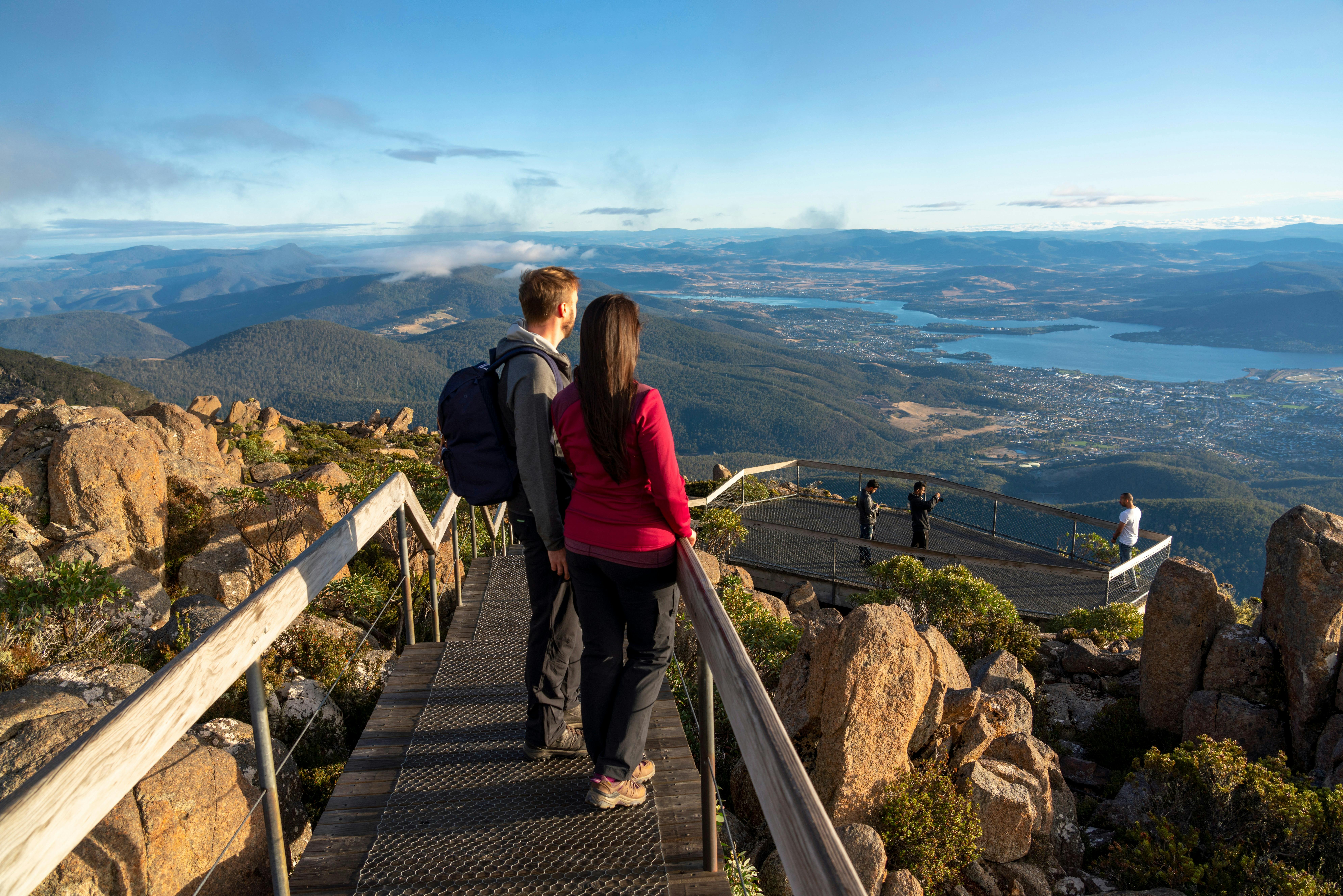 Summit of kunanyi/Mt Wellington