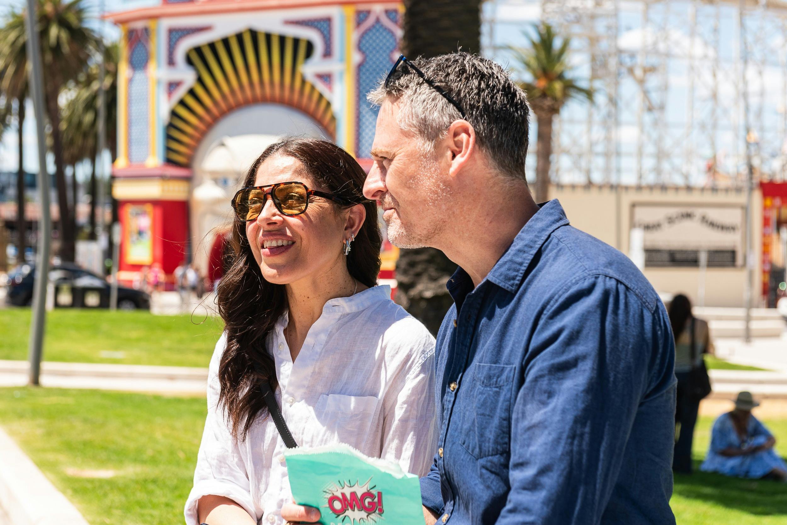 Next to Luna Park