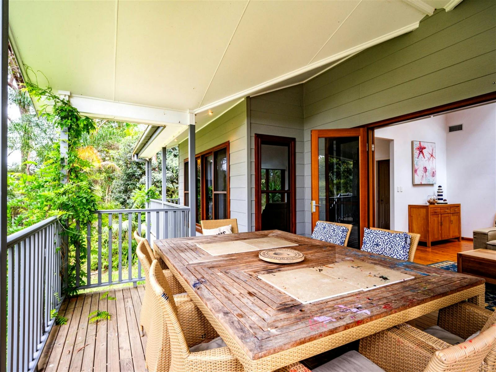 Outdoor dining area with breathtaking views for a memorable dining experience