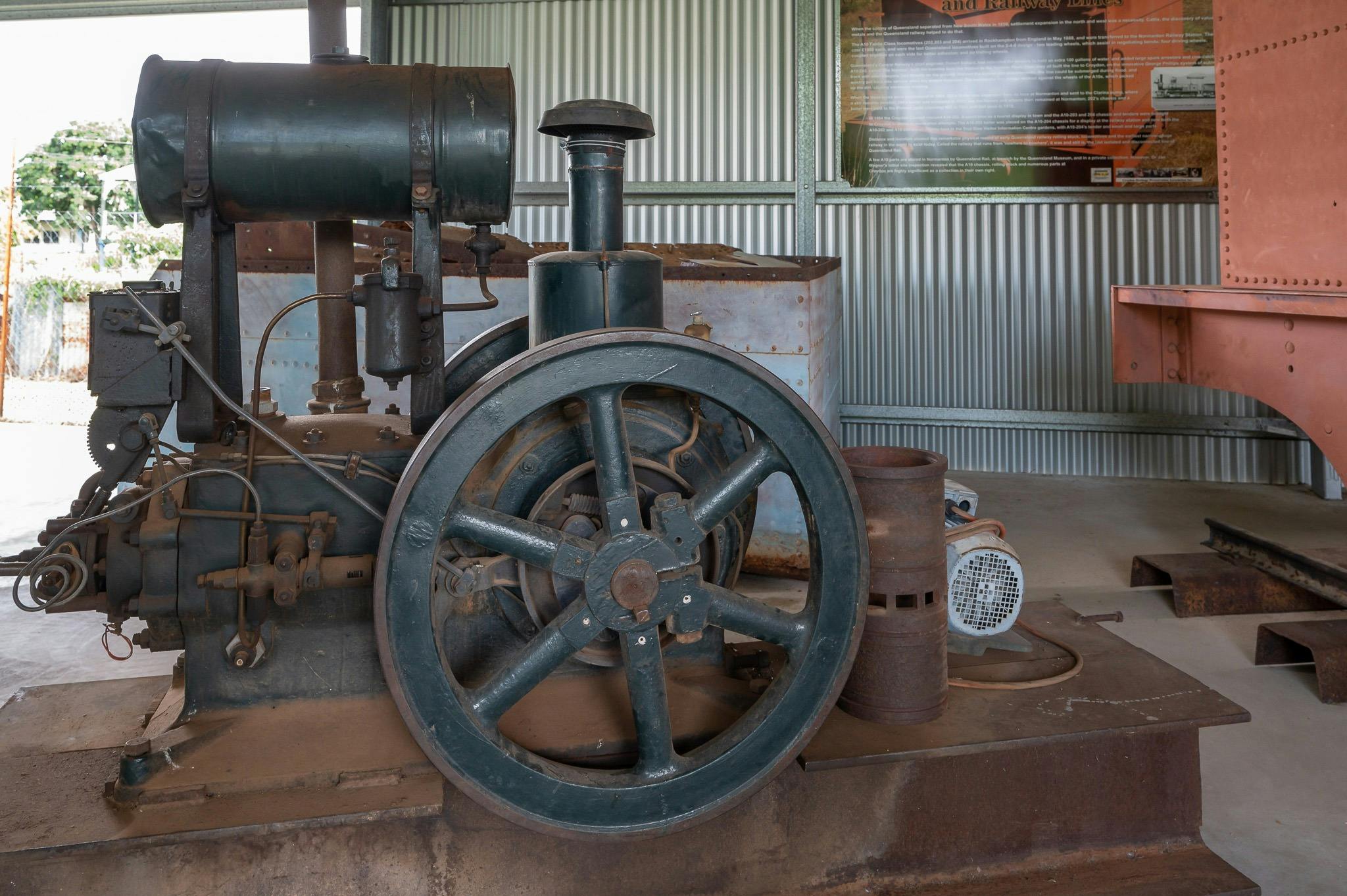 A10 Steam Locomotive engine