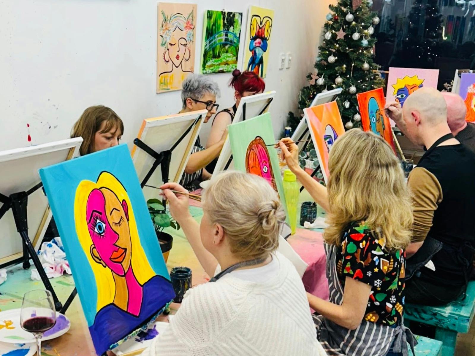 Paint your Dad Picasso Style
