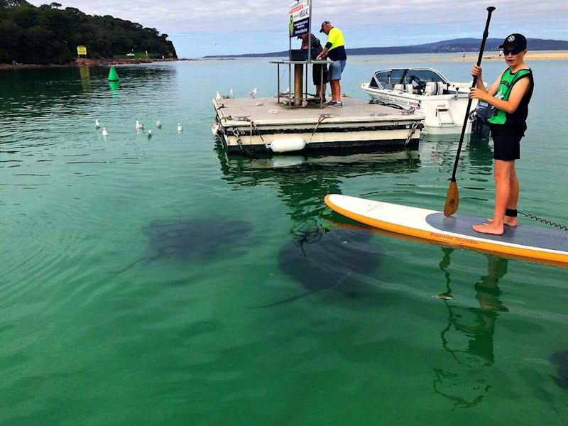 Merimbula Stand Up Paddle Lessons and Tours NSW Holidays