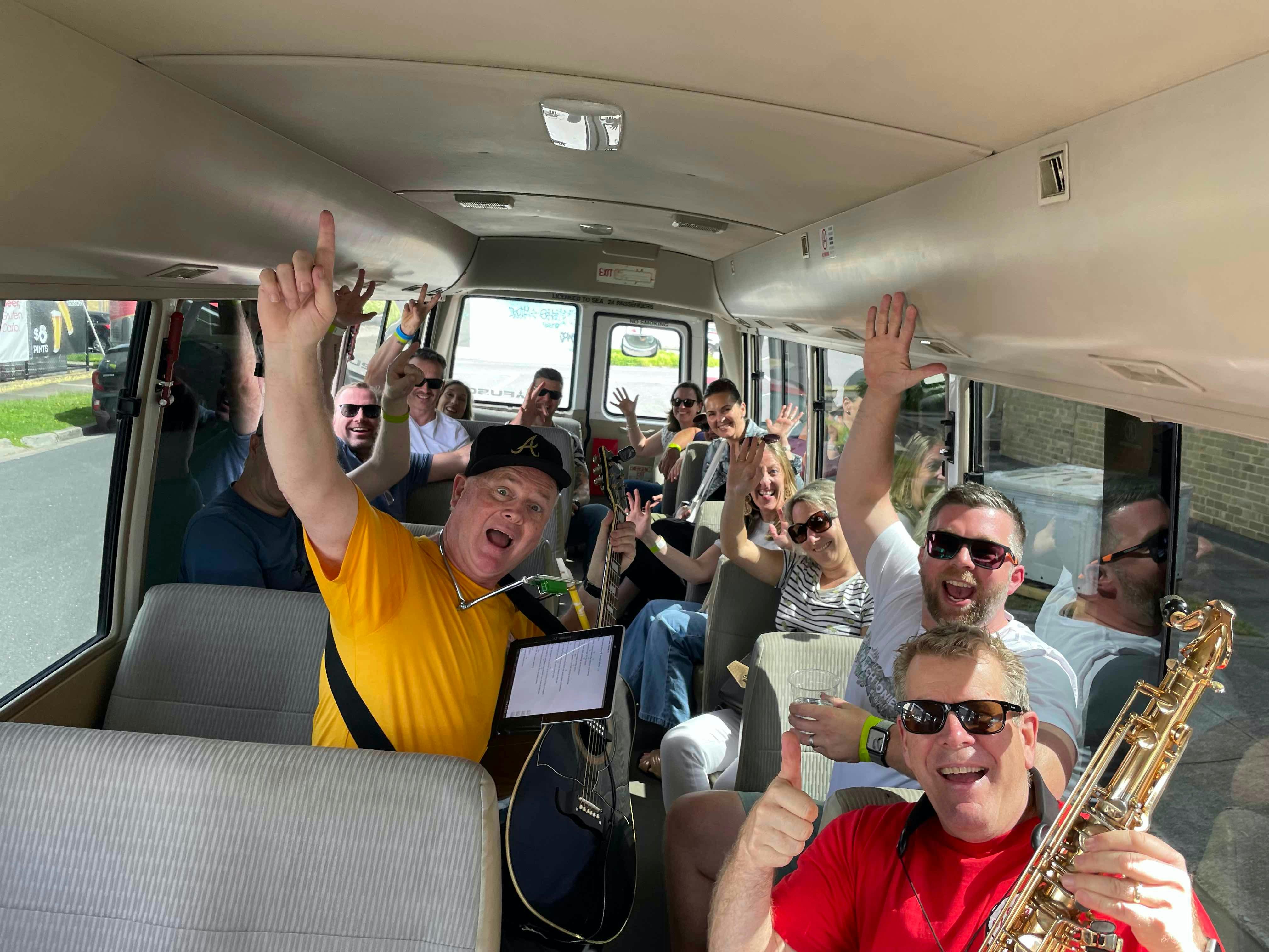 On the bus