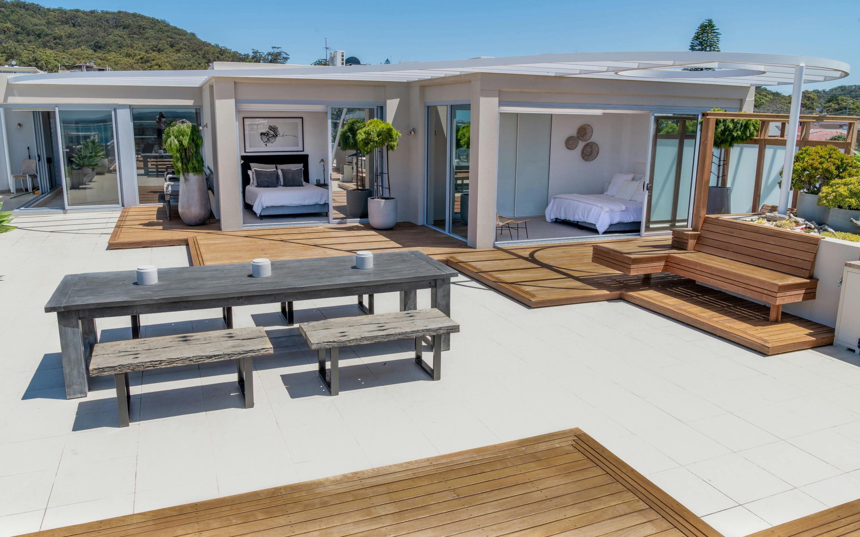 일랑가의 드넓은 야외 공간