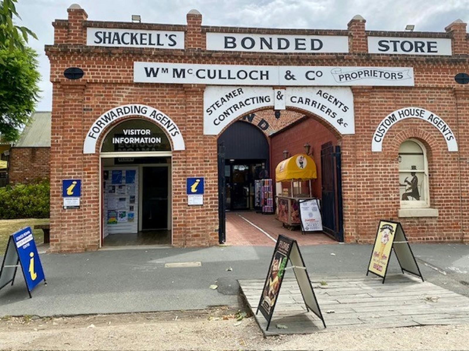 external shot of the visitor information centre
