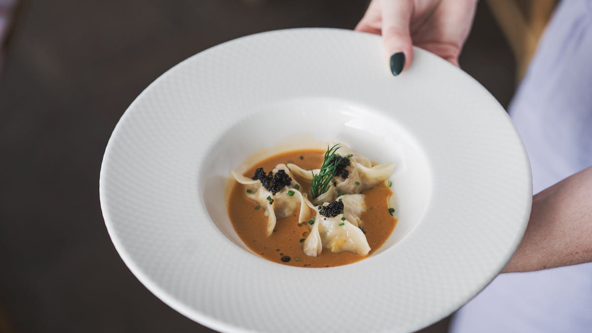 Moreton Bay Bug Dumplings