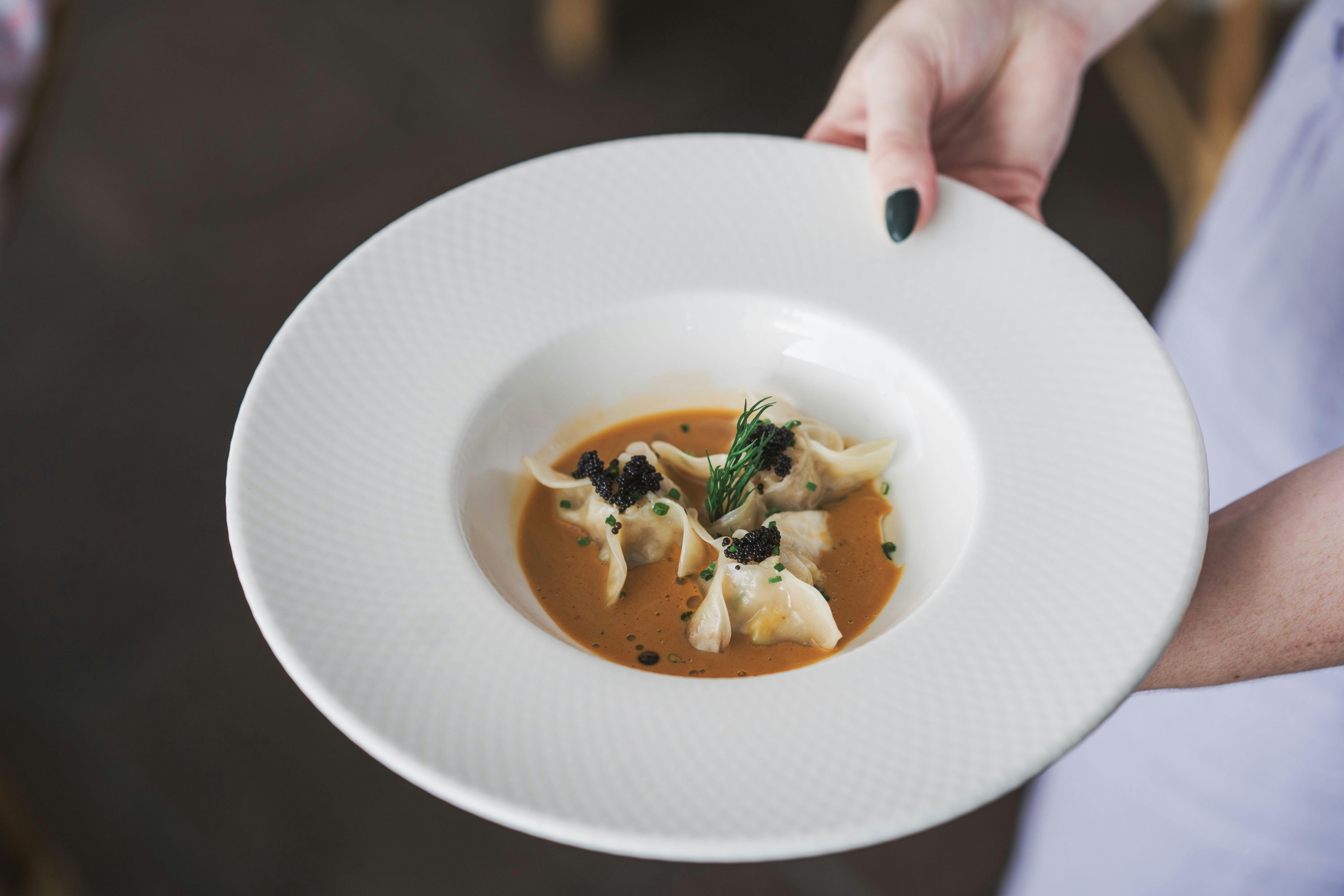 Moreton Bay Bug Dumplings