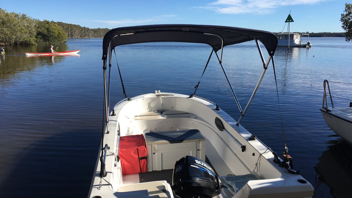 Perfect for reaching and exploring the Noosa Everglades - caters for up to 5 people