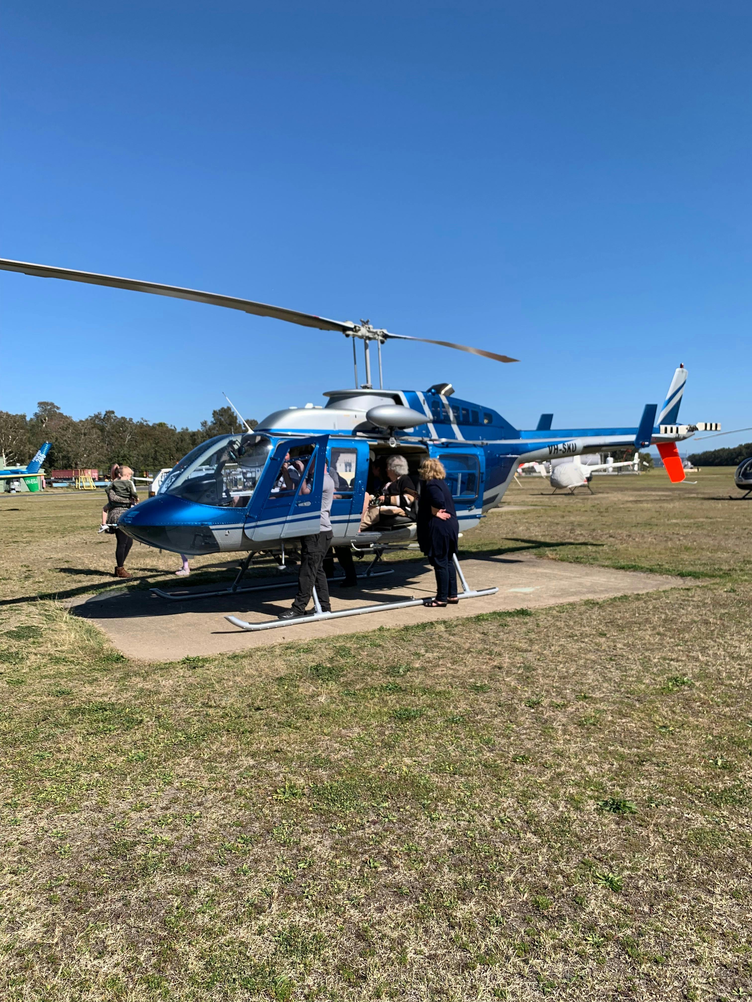 Helicopter Winery Tours