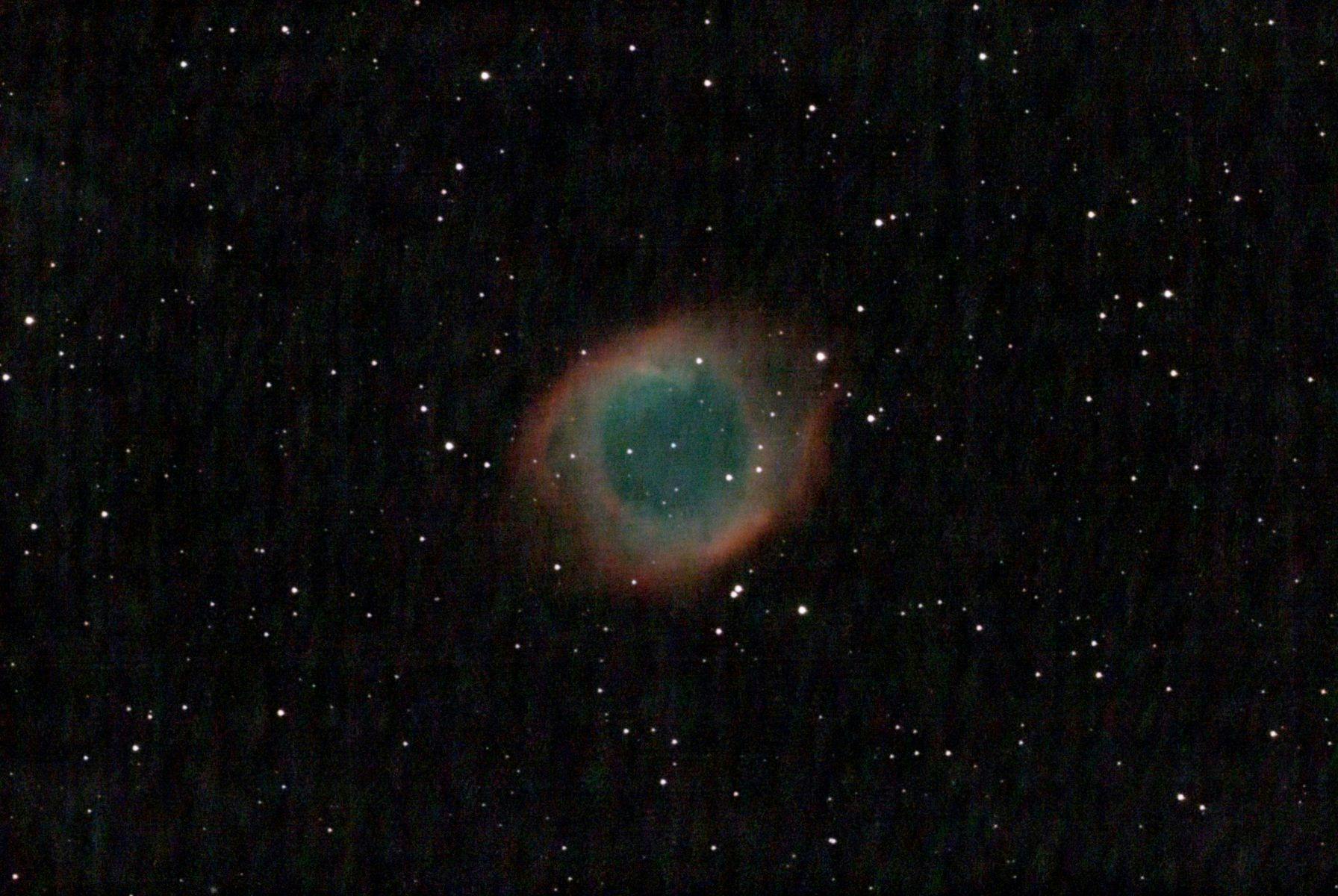 Close up of Helix Nebula at Outback Astronomy