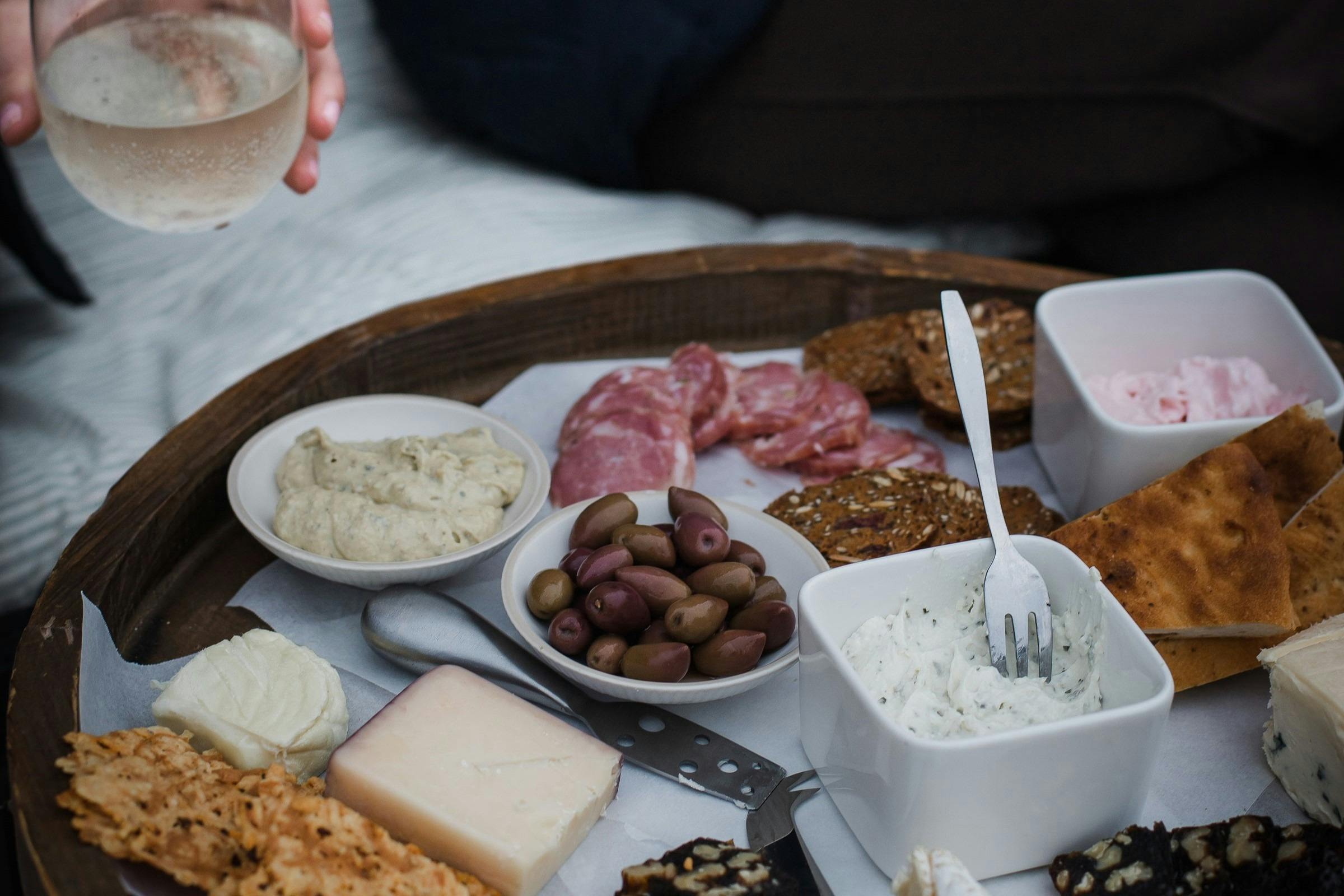 we try to source as much of our food locally.