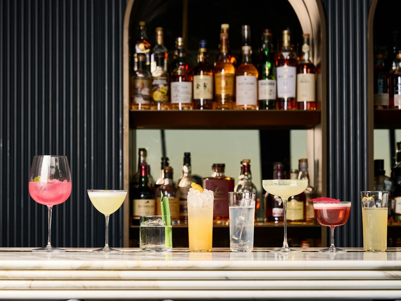 Aster cocktails