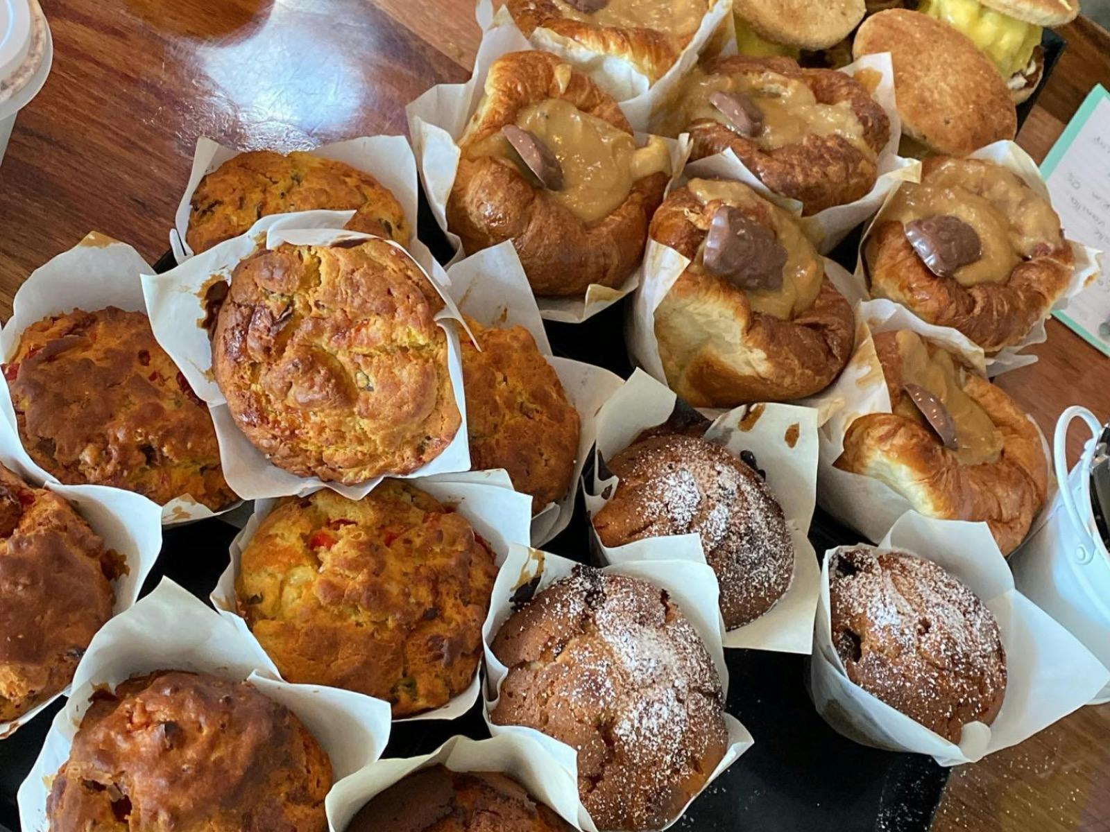 Selection of muffins