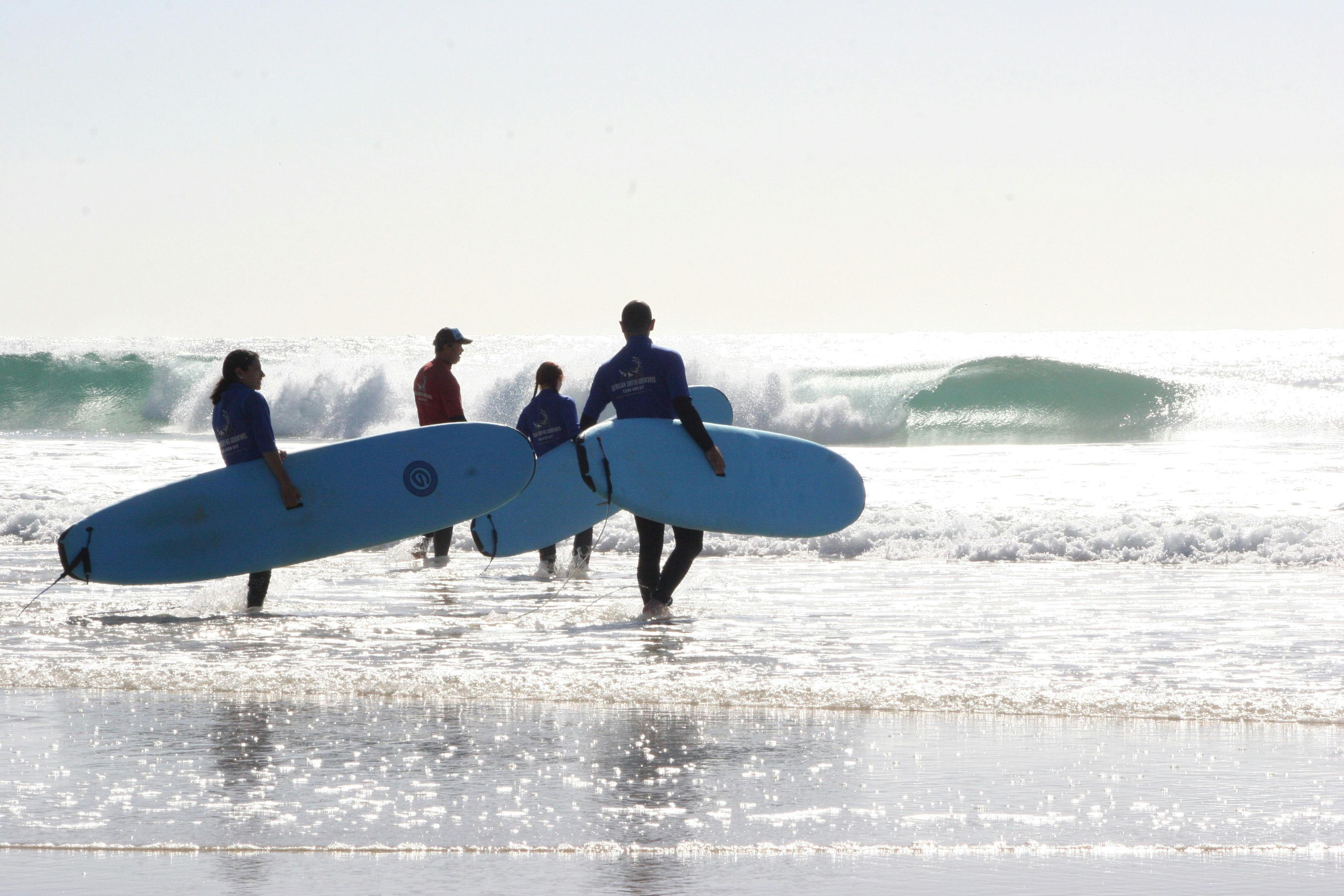 Our full-day learn-to-surf experience is the ultimate course on learning how to surf.
