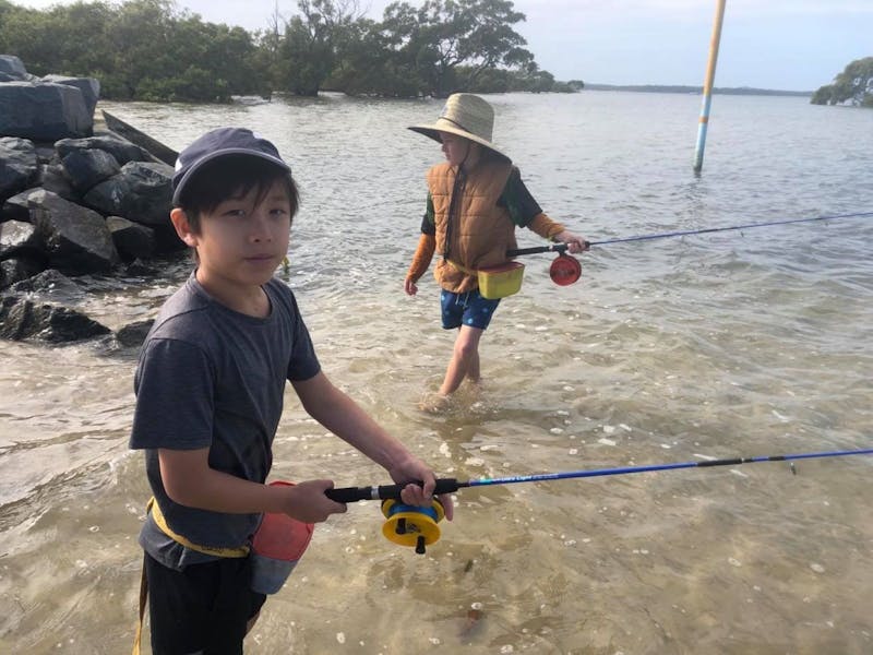 Image for Kids and Families Fishing Lesson – Paradise Point