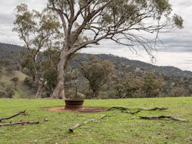 Our campsites are equipped with fire rings, toilets and amazing views!