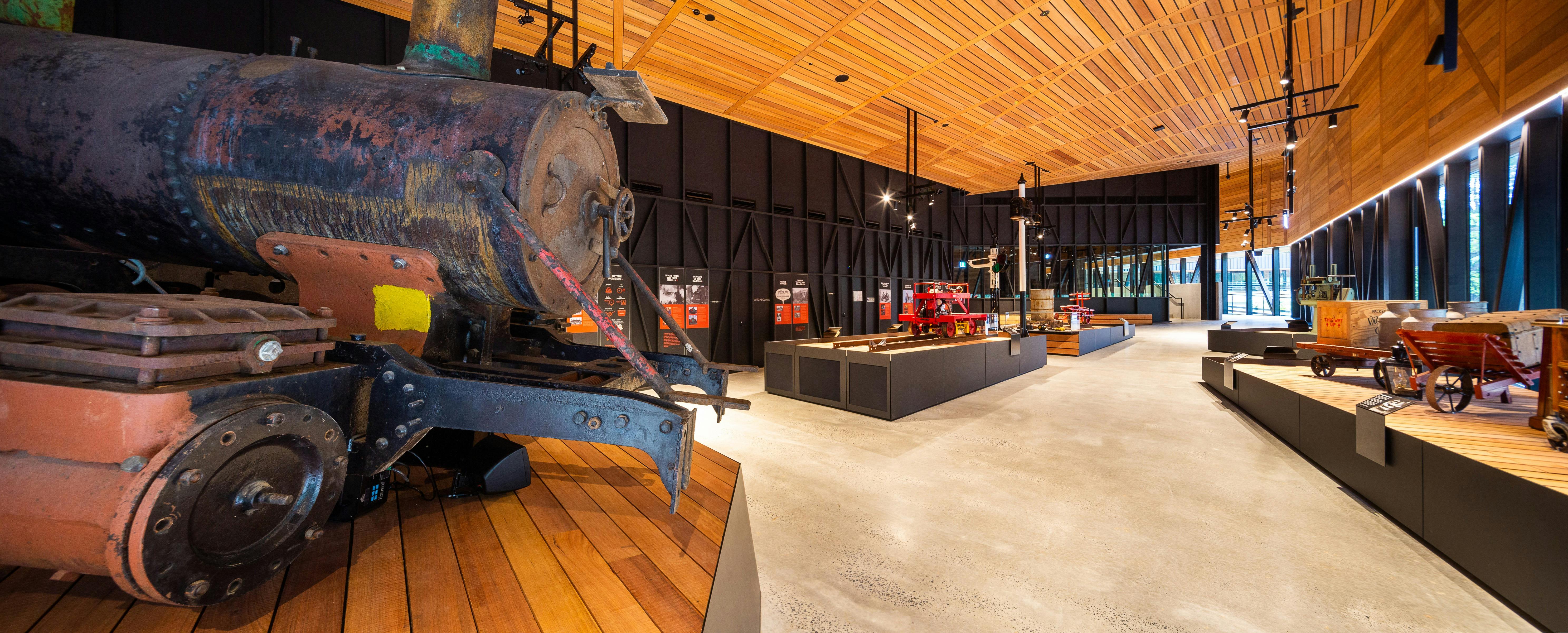 Located adjacent to Lakeside station sits Puffing Billy’s new state-of-the-art Lakeside Visitor Cent