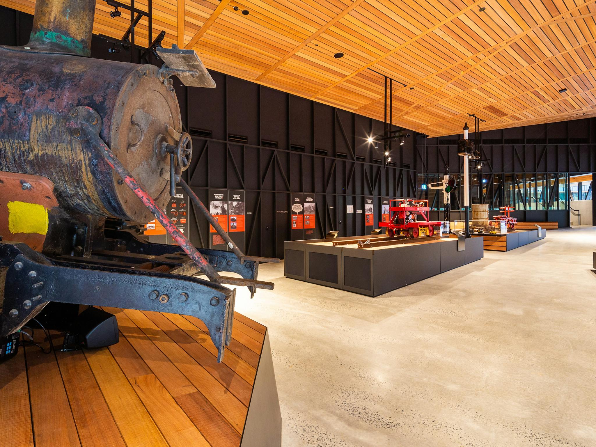 Located adjacent to Lakeside station sits Puffing Billy’s new state-of-the-art Lakeside Visitor Cent