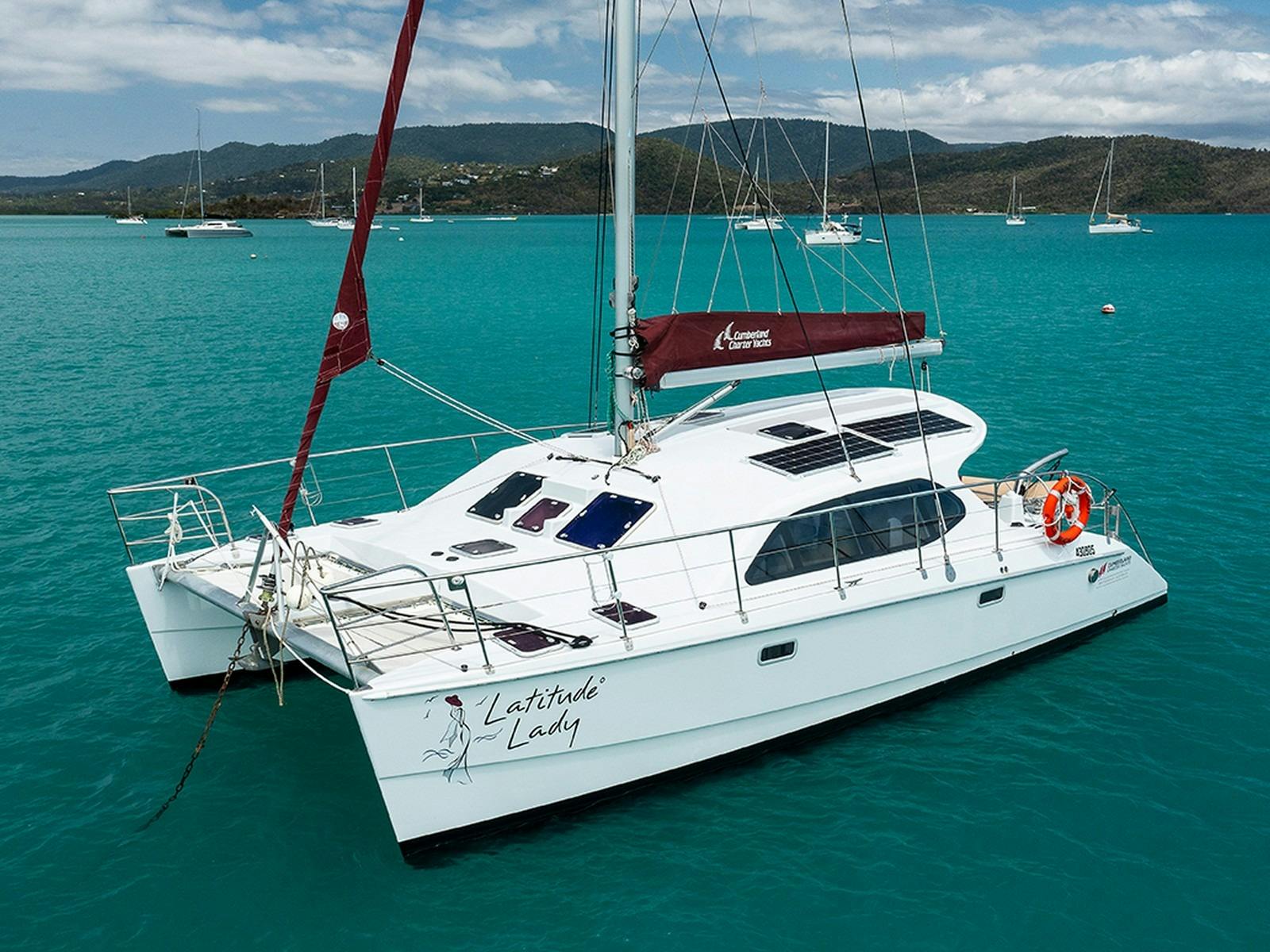 Latitude 1035 - On a mooring